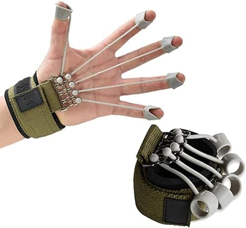 Handtrainer Fingertrainer,Finger Extensor Exerciser Handgriffverstärker,Griffkraft Trainer,Finger Training Band,Betonen Linderung,20 Pfund Hand Grip Trainer Handmuskeltrainer für Männer Frauen