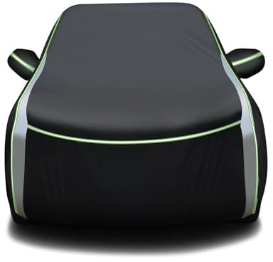 Cartist Full Car Cover Fits for Jeep Grand Cherokee 1993-2023 2024 All Weather Car Covers Outdoor for Grand Cherokee SUV Waterproof UV Protection with 2 Zippers & Reflective Safety Strips