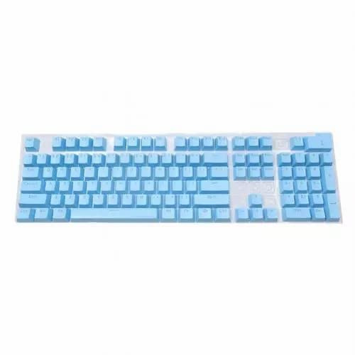 Tappi per tasti, Tappi in ABS Set di tappi da 104 pezzi, per tastiera da gioco meccanica, per Cherry/per Kailh/per Gateron (blu)