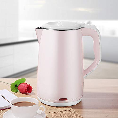 OUZBEM Bouilloire électrique Rose à ébullition Rapide de 2 litres 1800 W Vision
