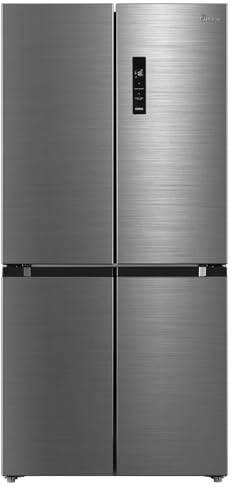 Midea MDRF632FID46 Multi Door Kühl-/Gefrierkombination/ 177,5cm Höhe /83,3cm Breit/65,3cm Tiefe/NoFrost/295 kWh/Jahr /305L Kühlteil/169L Gefrierteil/Plasma Pure/Inverter Compressor/Vario Box