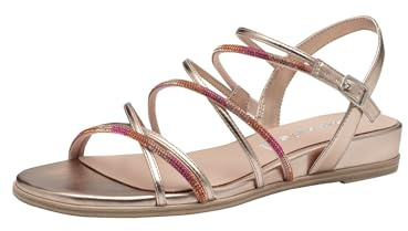 Tamaris sandalett dam vegansk elegant, Rosenkam, 38 EU