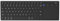 CZUR K1S Rechargeable Wireless Keyboard with Trackpad, Bluetooth Keyboard with Touchpad, Compatible with Windows, MacOS, iOS and Android, QWERTY Layout - Black