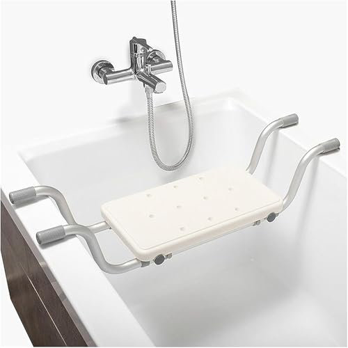 Hanured Sedile per Vasca da Bagno,Sedia per Vasca da Bagno per Anziani, Sgabello da doccia, sgabello da doccia allungabile, per il bagno, sgabello da bagno