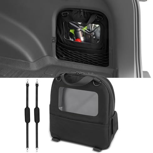 2025-2019 RAV4 Clear Trunk Organizer Storage,Small Tool Bag Organizer with Handle Compatible with Toyota Rav4 25-19 Accessories,Multifunction Carrying Crossbody Bag for Waterproof/Adjust/Men Backpack