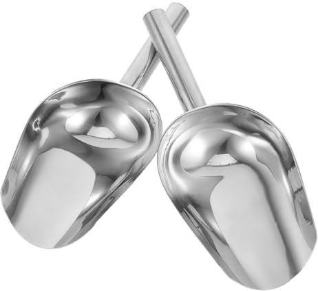 MAGICLULU 2pièces Pelle à Glace Cuillère à Mesurer Pour Nourriture Farine Céréales Service Buffet Lot
