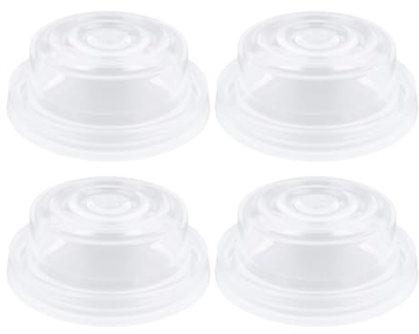 EXAOMBLE Pompa Manuale per Latte Materno in Silicone Portatile e 4 per Estrazione Efficiente e Trasparente Adatta a Ragazzo Ragazza