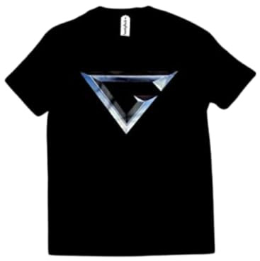 SMARTYPANTS Gladiators Logo Unisex T-Shirt - Retro Vintage TV Show Tele Game Show Christmas Birthday Sports Battle Fan Special Unique Logo Fun Support Present Gift (XL, Black Prime)