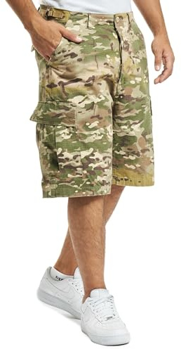 Brandit herr Cargo-shorts Brandit Bdu Ripstop shorts, Taktisk kamouflage, XL