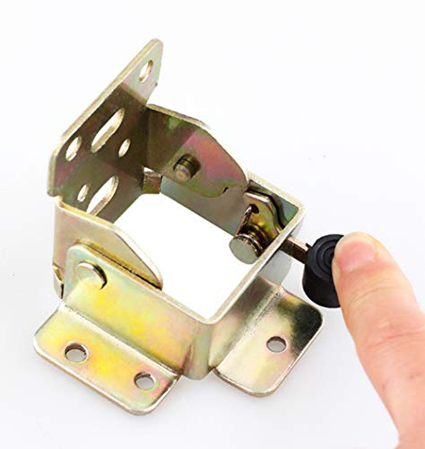 2 PACK 90 Grad Klappregal Selbsthemmendes Scharnier Kaltgewalzte Stahlklapptischbeine Bettbeine Versteckte Stützscharniere zum Ausfahren von Tisch- und Stuhlbeinen