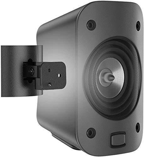 Dinghosen Support pour Logitech Z906 5.1 Speaker System Support Mural/Support de Plafond, 180° Basculement et de Rotation Réglable Fixation Murale