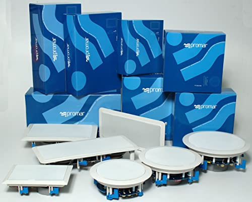 Generico PROMAR - ALTOPARLANTE DA INCASSO DA ESTERNO ROTONDO 6,5 DUE VIE COASSIALE