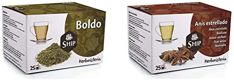 BOLDO infusion 25bolsitas & ANIS ESTRELLADO infusion 25bolsitas