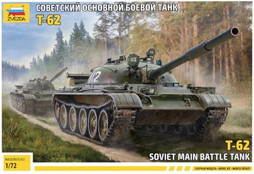 Zvezda - 1/72 T62 - Plastik-Modellbau - Maßstab: 1:72