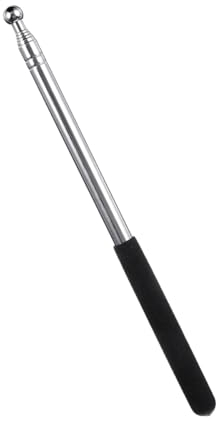 GEMITTO Telescopic Umbrella Cover Installation Pole, Stainless Steel, Up to 1m, Not Water Resistant