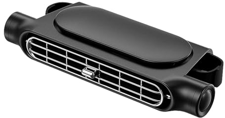 Ventilateur De Voiture USB | Ventilateur De Siège Auto, Ventilateurs De Voiture Portable Rechargeables Via USB, 3 Vitesses Réglables Pour Voiture Ventilateur De Siège Auto Pour Véhicules