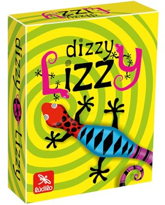 Ludilo - Dizzy Lizzy | Juego De Mesa 5 Años O Más | Juegos Educativos Niños 5 Años O Más | Juegos De Cartas Niños Y Adultos | Juego Cartas Niños Y Adultos