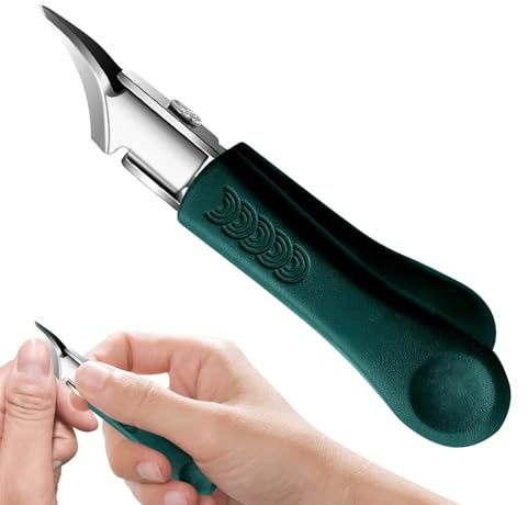 Schräge Nagelknipser Für Zehen,Nagelknipser Für Eingewachsene Nägel - Weitöffnende Nagelpflege für Damen Herren Senioren Beauty Salon Tägliche Pflege Persönliche Hygiene