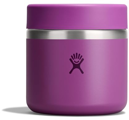 Hydro Flask Food Jar – Insulated Stainless Steel, Snack Travel Container for Hot Food & Soup 20 Oz Supernova Purple
