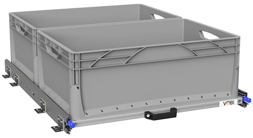 VOBI Heckauszug Kastenwagen mit Montagewinkel (800x600 mm, 100 kg Version)