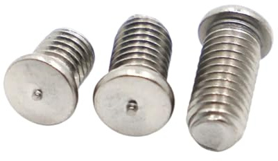 Pernos de soldadura, 5-50pcs M3 M4 M5 M6 M8 304 Stainless Steel Welding Screws Spot Welding Studs(40mm,M6 5pcs)