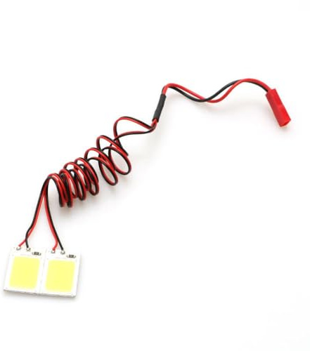 LED Strobe Light Compatibile con RC Airplanes Ship Car Drones FPV Night Flight (1PCS, Opzioni Multi Voltage)(12V Always on)