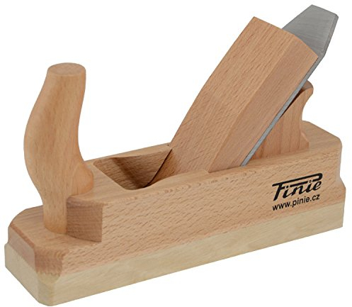 Hobel Schlichthobel mit Weißbuchen Sohle 45 mm breites STANDARD Hobeleisen