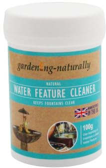 Natural Water Feature Cleaner Keeps Water Features Clear (100g)