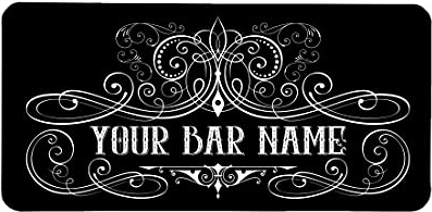 Bar Runner Mat For Home Pub, Borderless Beer Rubber Mats, Cocktail Bar Gifts Accessories for Pubs Bars - Pisshead Corner