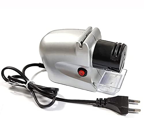 Kitchen Knife Sharpeners,Electric Knife Sharpener,Can Adjust The Angle of The Scissor Sharpening Slots,Anti-Slip Base,for Any Knife from Chef's,Slotted Screwdriver