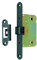 AZERODESIGN-Picaporte puerta interior-Cerradura Puerta Interior-Picaporte Reversible-165x20mm-Pestillo Centrado 70mm-Canto Redondo-Acabado Negro- Material Hierro