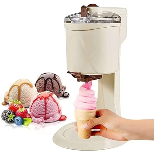 MAHWER Máquina for Hacer Helados caseros, máquina for Hacer Helados Suaves de Frutas, máquina for Hacer Helados de Yogur Helado