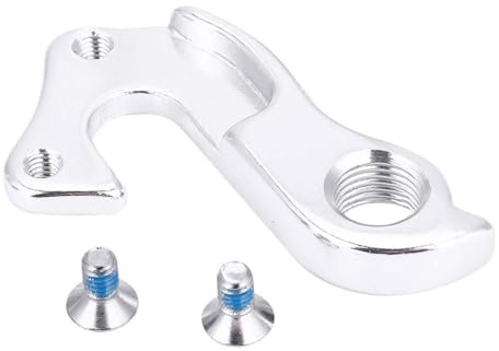 FYHJNC Bicycle Rear Derailleur Hanger, Aluminium Alloy Bike Gear Mech Dropout Hanger with Mounting Screws, Universal Frame Tail Hook for Mountain Road Folding Bikes