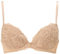 Ann Summers Sexy Lace Padded Plunge Bra, Fuller Bust DD+, A-G Cup, Curve-Enhancing Womens Underwear with Padded Cups & Underwire, Removable Mini Pads for Smaller Sizes, Adjustable Straps Light Beige