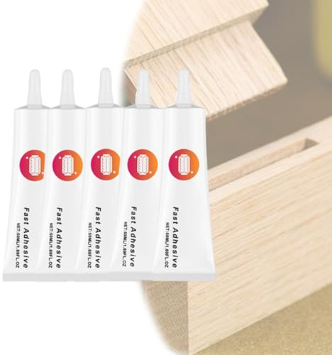 Adesivo multiuso ad asciugatura rapida - Colla a presa forte e impermeabile per legno, metallo, plastica, ceramica - Soluzione di riparazione versatile per casa (3Pcs)