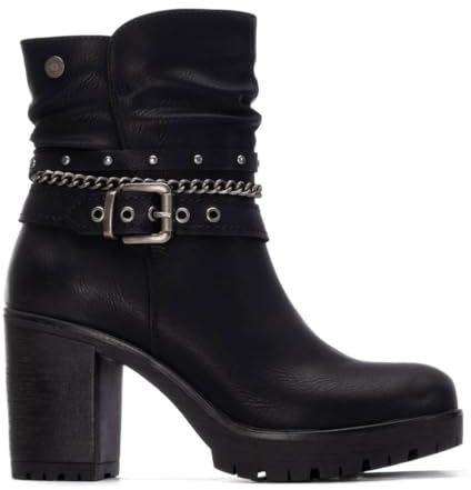 Refresh 172917, Stivale Donna, Nero, 36 EU, Nero, 36 EU