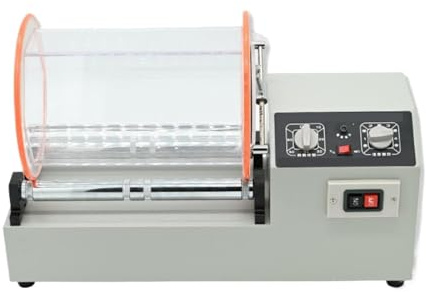 WAFOHSR Capacité 11 kg Grand Tambour Rotatif Rock Tumbler Machine de Polissage de Bijoux Outils et équipements de Bijouterie Facile à Utiliser