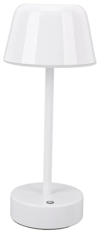 Marhynchus Lampada da Scrivania a LED Ricaricabile, Lampada da Tavolo con Controllo Touch a Regolazione Continua con 3 Temperature di Colore, Illuminazione a 360 Gradi per Camera da Letto,