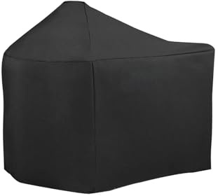 CLSSLVVBN Pålitligt grillöverdrag i polyester, vindtätt grillöverdrag, 48 tum, utomhusgrillmaskinskydd med dubbelsömmar, väderbeständigt, dammtät, utvändigt
