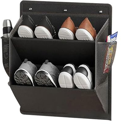 Generisch 2 Stück Schuhhalter für Wohnmobile, Aktualisierte Version platzsparend Tür Schuhhalter Schuh Organizer Hängend Tür Schuhaufbewahrung Aufbewahrungsregal für Schuhen für Wohnmobil, Schlafsaal