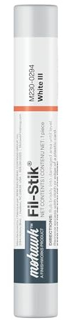 Mohawk Fil-Stik Wax Putty Stick for Wood Repair, White III M230-0294, 1 Count