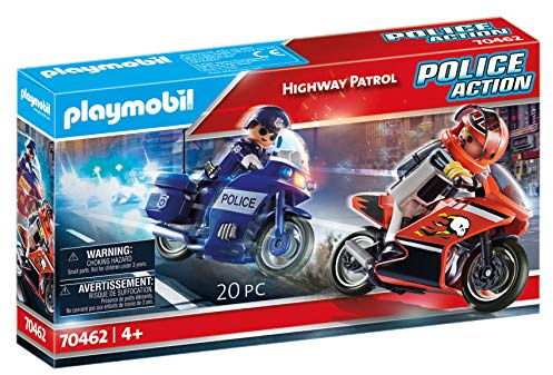 PLAYMOBIL Chasse de Moto