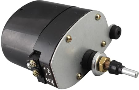 Auto Wischermotor Scheibenwischermotor, 12V Windshield Wiper Motor für Tractor, 12v Traktor Autoteile Wischermotor for Traktor 01287358, 7731000001