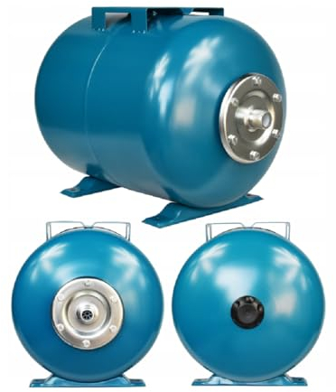 PAG Turbo GmbH® - 50L Druckkessel Ausdehnungsgefäß Membrankessel für Hauswasserwerk (24L und 100L im Shop verfügbar)