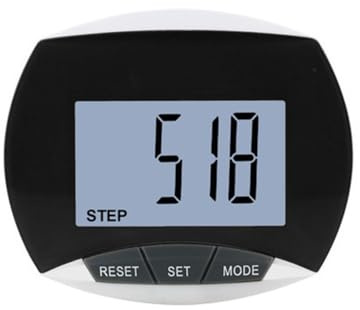 3D-Schrittzähler, Pedometer mit Clip zum Kalorienzählen, Gesundheitsüberwachung, Fitness-Aktivitäts-Tracker