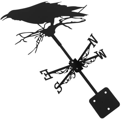 MERRYHAPY Girouette Décorative Rétro avec Motif Animal pour Ou Indicateur De Direction Vent Aux Intempéries
