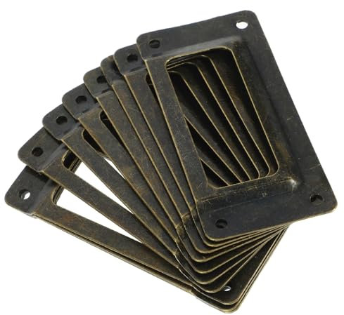 SEWACC 12stücke Vintage Schubladenetiketten Antike Etikettenhalter Für Schränke Und Praktische Beschriftungsrahmen Für Nostalgisches