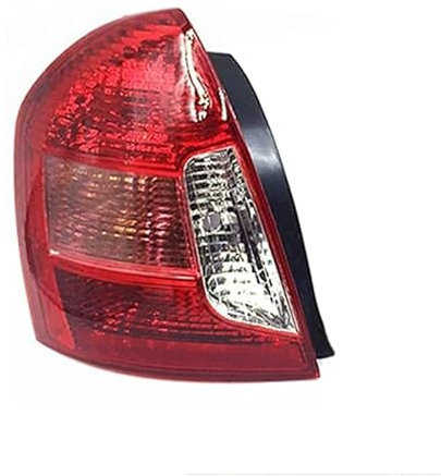 Auto Autolampen, LED Rücklichter Bremslichter Blinker Rückfahrlichter Sicherheitsleuchten Verbesserung der Nachtsicherheit, für Hyundai Accent 2006-2011 All red,A Left