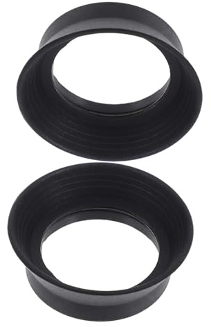 Alipis Couvre-Oculaires en Caoutchouc pour Microscope Stéréo 2 Pièces Cache-Oculaire Souple Remplacement De Protecteur D'Oculaire Accessoires De Laboratoire Et D'Observation