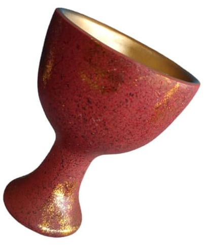 TOYANDONA Adornos del Santo Grial Copa de Resina para Adoración Cáliz de Altar Copas de Altar Decoración Religiosa
